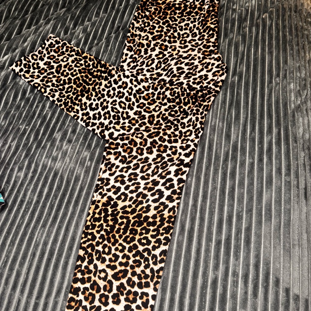 Jules & Leopold Animal Print Trousers
